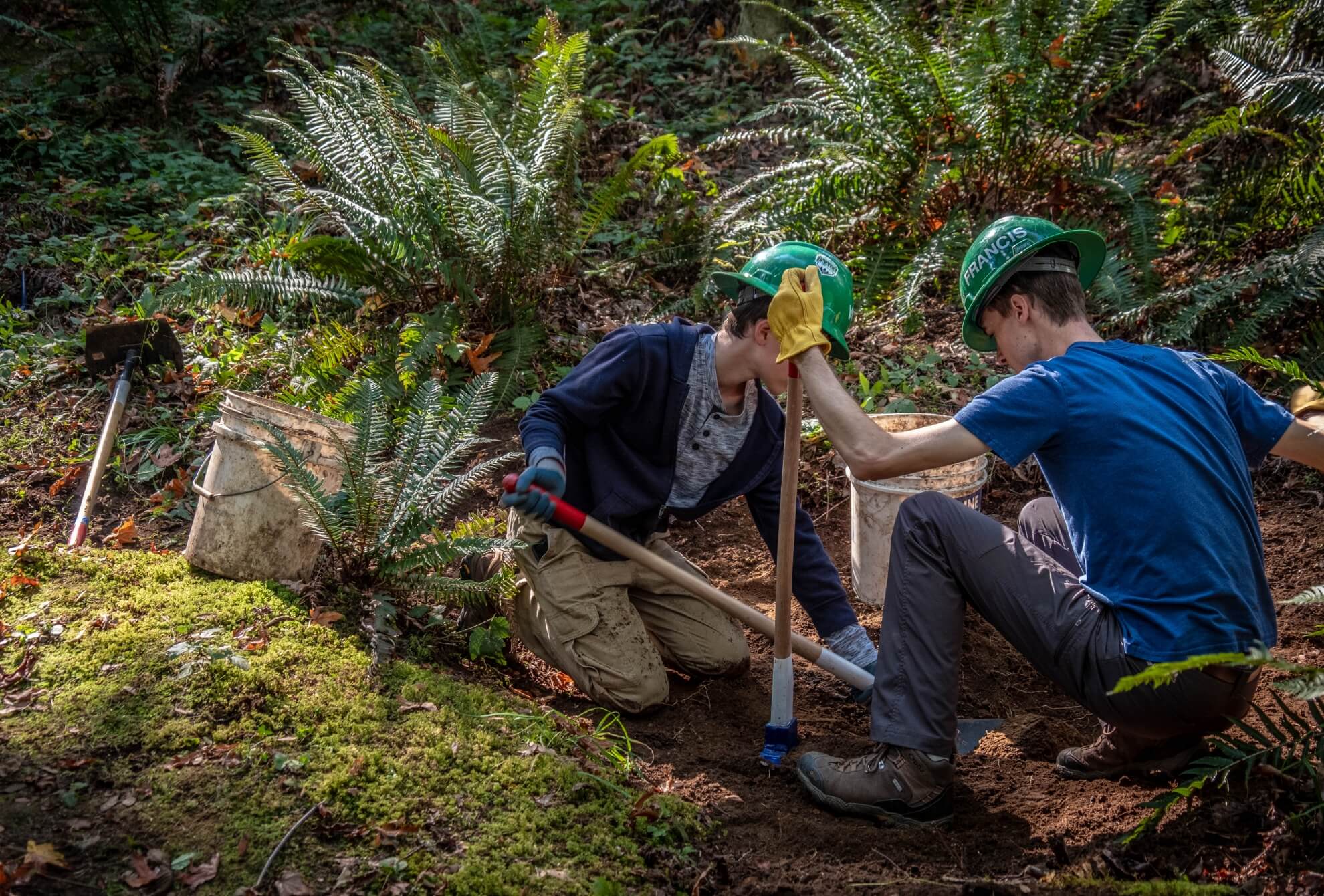 Forsake partners with different environment projects such as King Count Parks and Crow Lake Wind Farm.