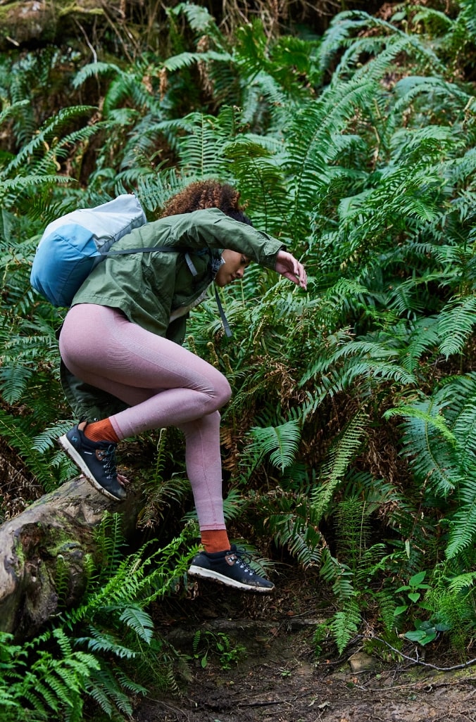 Image features the women's Thatcher Low WP in black multi.