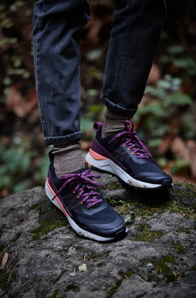 Image features the women's Cascade Peak Low