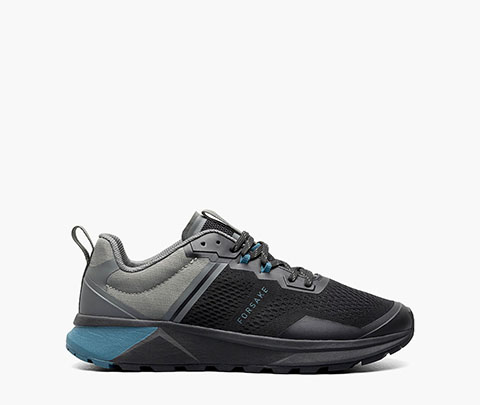 Cascade Trail Men's Water Resistant Hiking Sneaker in Black Multi for $78.90