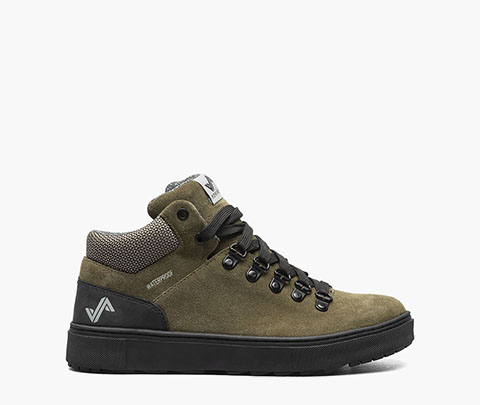 Lucie Mid Women's Waterproof Outdoor Sneaker Boot in Black/Olive for $101.25