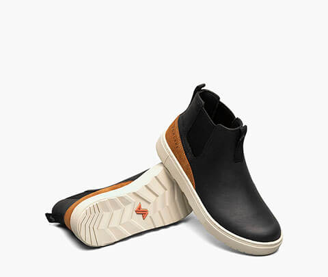 Lucie Chelsea Women's Waterproof Outdoor Sneaker Boot in Black for $135.00