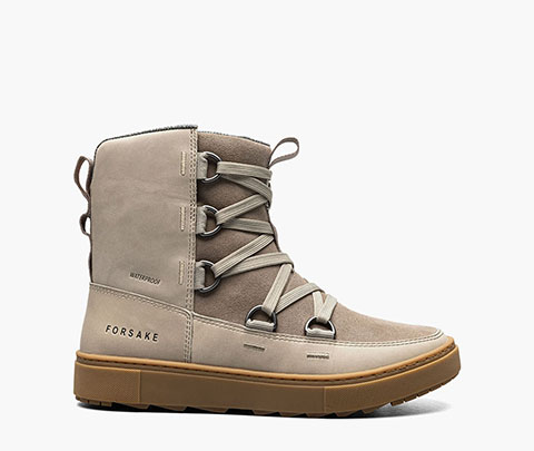 Lucie Boot Insulated Women's Waterproof Winter Sneaker Boot in Oatmeal for $170.00