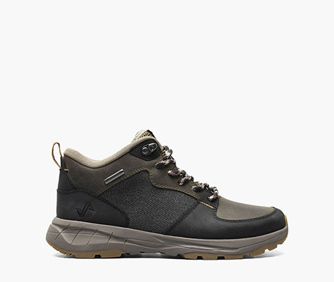 Wild Sky Mid Women's Waterproof Sneaker Boot in Black/Olive for $140.00