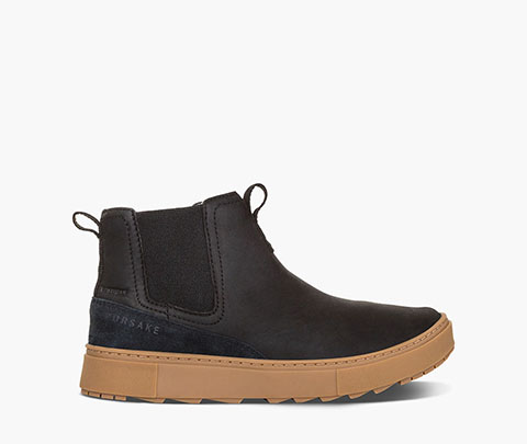 Lucie Chelsea Women's Waterproof Outdoor Sneaker Boot in Black for $155.00
