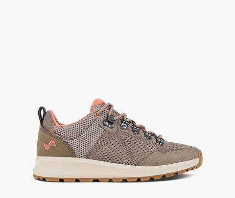 Thatcher Low Women's Water Resistant Hiking Sneaker in Stone for $120.00