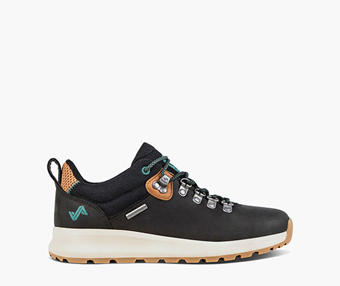 Thatcher Low WP Women's Waterproof Hiking Sneaker in Black/Tan for $86.90